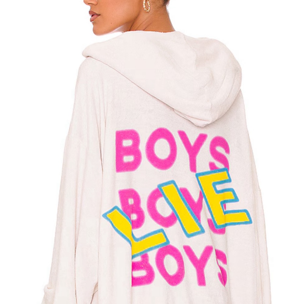 BOYS LIE TERRY CLOTH HOODIE